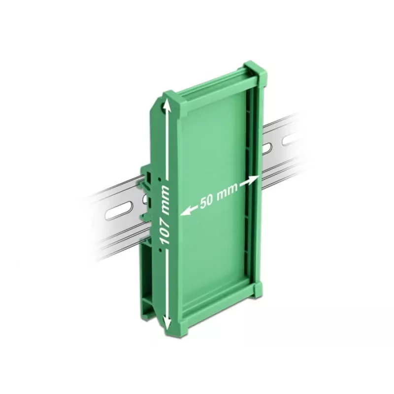 Platinenhalter DeLOCK 66572 107 mm für Hutschiene
