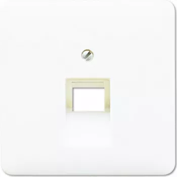 Wanddosen-Einsatz Jung CD 569-1 UA WW Weiß — RJ-45 Thermoplast