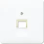 Wanddosen-Einsatz Jung CD 569-1 UA WW Weiß — RJ-45 Thermoplast