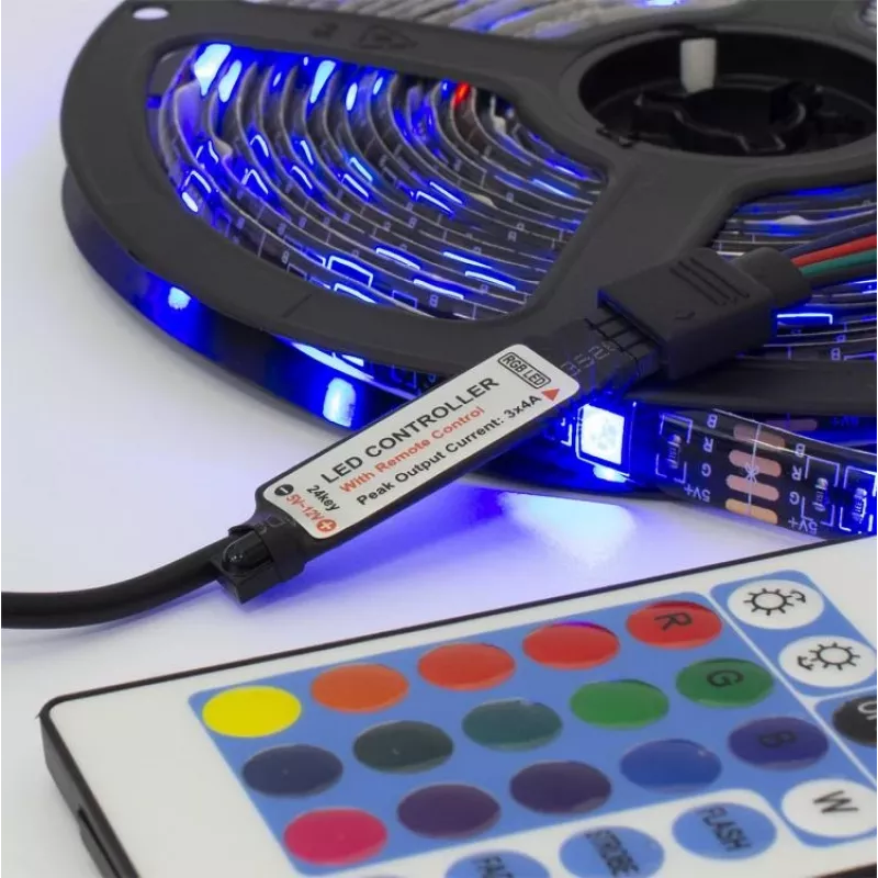 White Shark Helios LED-05 RGB LED-Streifen mit Fernbedienung