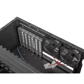 Lanberg SC01-4504-10B modulares Servergehäuse Rack (4U)