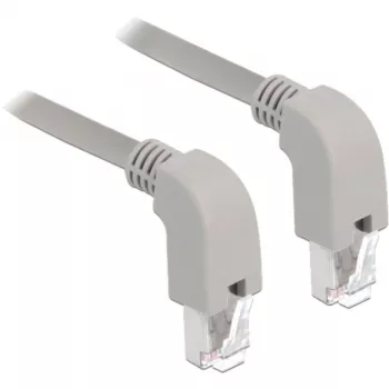 Netzwerkkabel DeLOCK 85877 Cat6a S/FTP 1m Grau