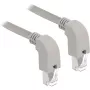 Netzwerkkabel DeLOCK 85877 Cat6a S/FTP 1m Grau
