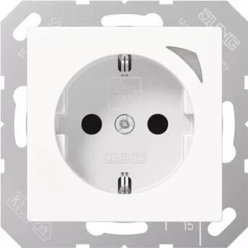 Jung HOME SCHUKO BTA1521SWW Steckdose 1 (BTA1521SWW)