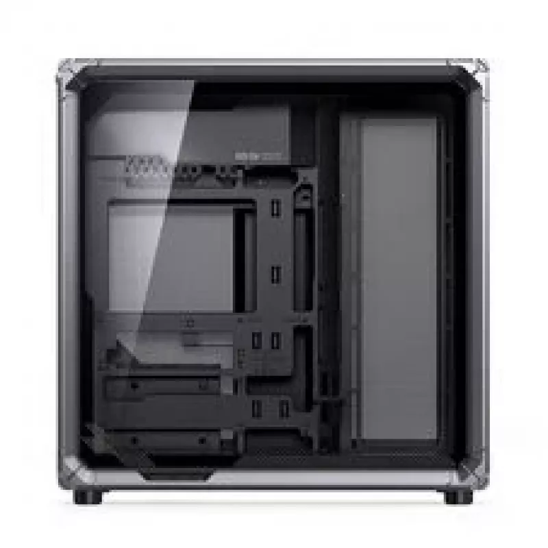 Jonsbo X400 Pro ATX Midi-Tower PC-Gehäuse mit Tempered-Glas-Seitenteil, Grau