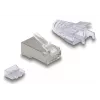 DeLOCK 67177 RJ45-Steckverbinder Silber Transparent Männlich 50 Stück