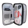 Kabel-Organizer-Tasche Tellur TLL193011 — kompakte Reisetasche für Ladegeräte, Kabel, Adapter, schwarz