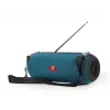 Stereo tragbarer Lautsprecher GEMBIRD SPK-BT-17-G — Bluetooth 5.1, 5 W RMS, 1200 mAh, MicroSD, FM, AUX
