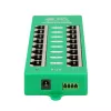 Extralink Gigabit PoE-Injektor 8-Port Aktiv, 8 Ports Gigabit 802.3at/af, Mode A