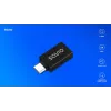 Savio AK-80 Videokabel-Adapter 0m USB Typ-A USB Typ-C Schwarz