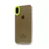Handyhülle Devia Yonger Series für iPhone XS / X (5,8 Zoll) — gelb