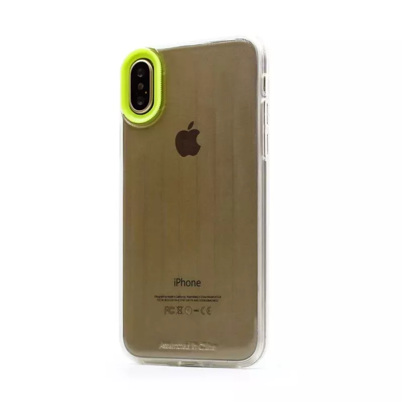 Handyhülle Devia Yonger Series für iPhone XS / X (5,8 Zoll) — gelb