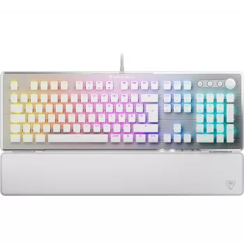 Turtle Beach Vulcan II Tastatur Gaming USB Deutsch Weiß
