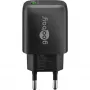 USB-A QC Fast Charger (18 W) (schwarz)