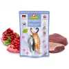 Nassfutter für Katzen Fox4Pets DeliCATessen Thunfisch und Ente 85 g Beutel, vollständiges getreidefreies Futter für ausgewachsene Katzen