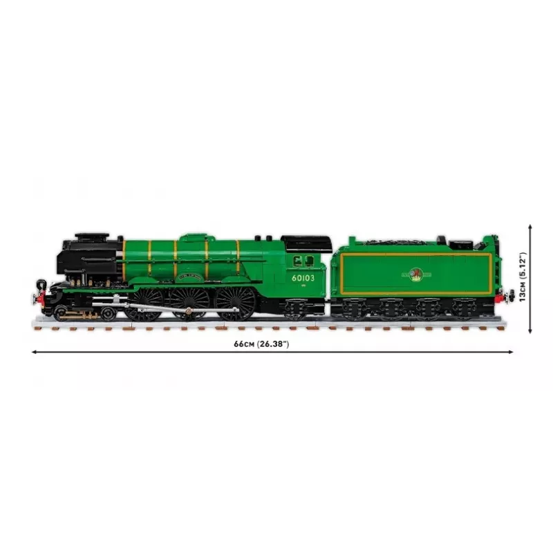 Cobi Bausteine Zug Flying Scotsman Modell COBI-6292 Maßstab 1:48, Konstruktionsset