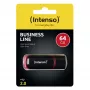 USB-Stick Intenso 64 GB USB Typ-A 2.0 Schwarz Rot