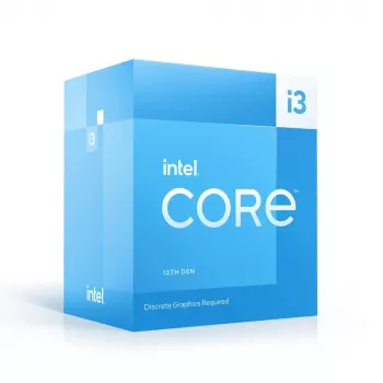 Intel Core i3-13100F Prozessor 4C/8T, 3,4-4,5 GHz, 12 MB, 58 W, LGA1700, BOX