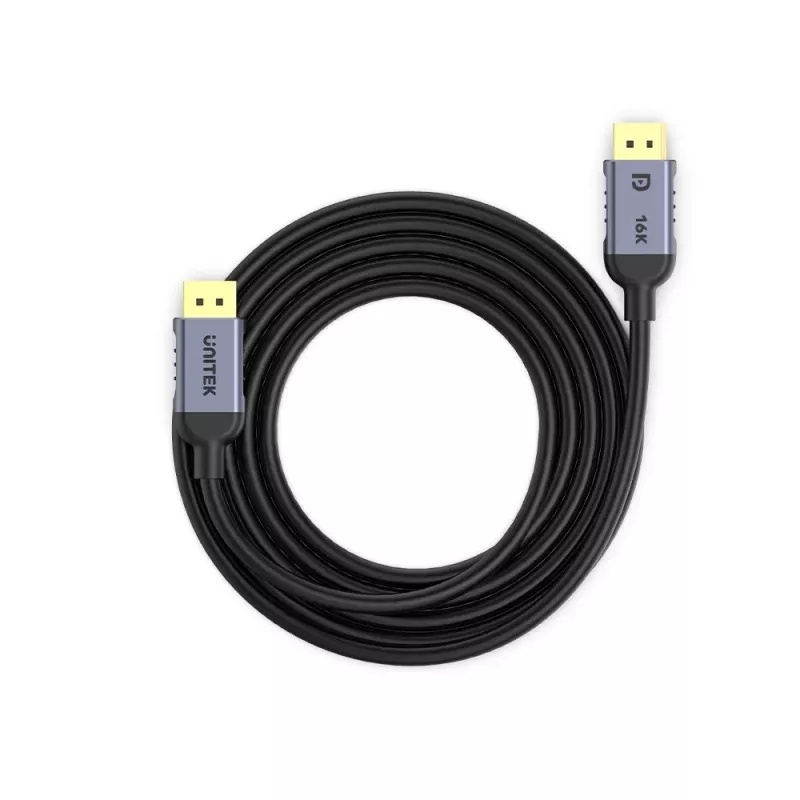 UNITEK C1626GY01-1M DisplayPort 2.1 Schwarz