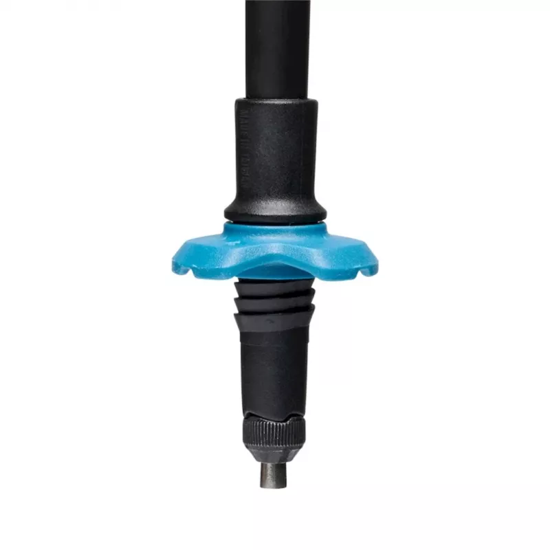 Trekkingstöcke Schwarz Diamond Distance Carbon FLZ, verstellbar 110–125 cm, Carbonschaft, faltbar, 3-teilig, 336 g