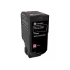 Toner Lexmark RETURN-Tonerkartusche Magenta 74C2HM0 3000 Seiten