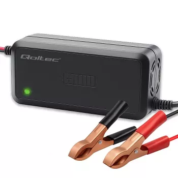 Batterieladegerät QOLTEC 12V 5A Gleichrichter für AGM/GEL-Batterien
