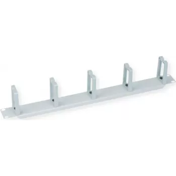 VALUE Kabelmanagement - hellgrau RAL 7035 - 1U - 48,3 cm (19 Zoll)