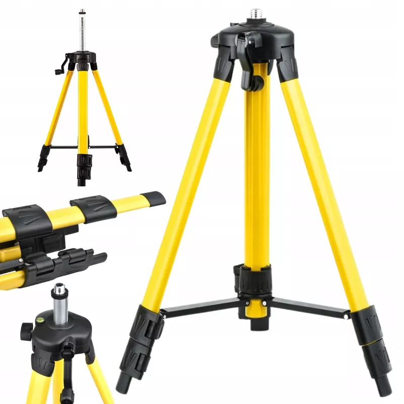 Extralink Laser-Wasserwaage Kreuzlinien-Set 4D mit Stativ