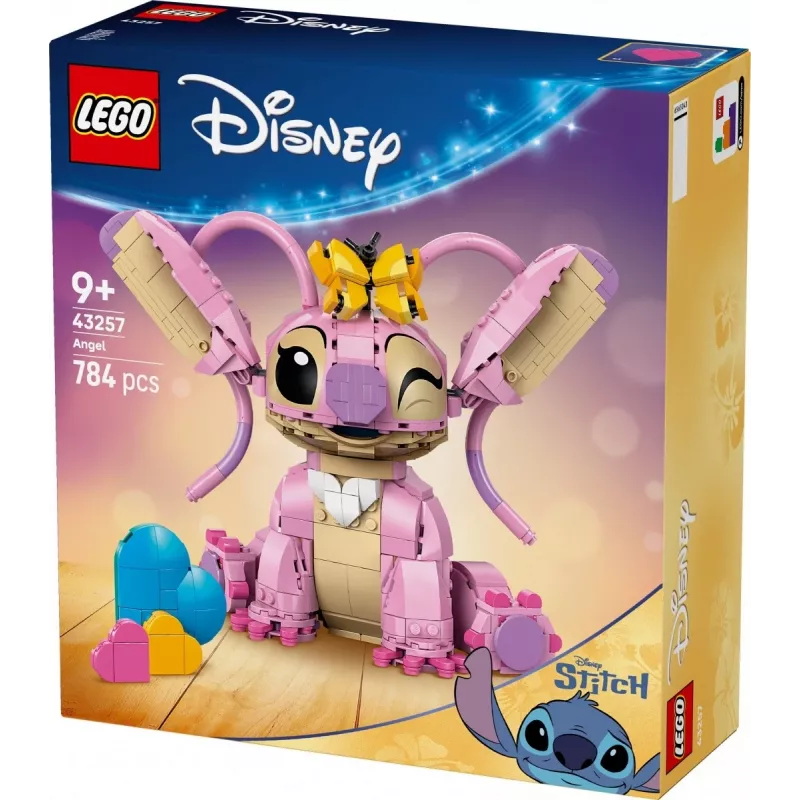 LEGO Disney Sammel-Minimodell Andzia Angel 43257 — 784 Teile, 250 mm Höhe, für Kinder ab 9 Jahren