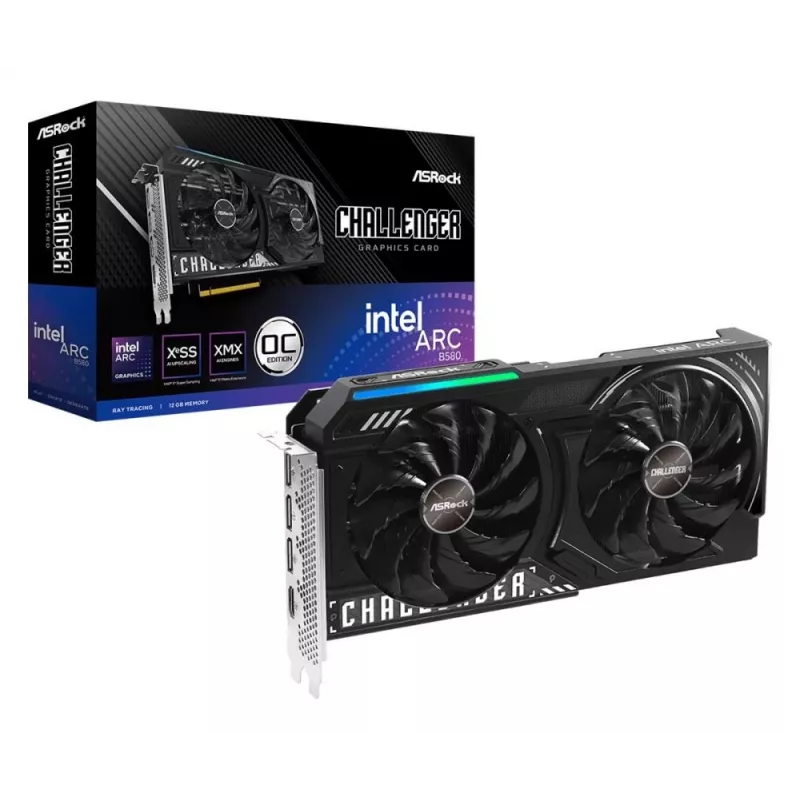 ASRock Challenger Intel Arc B580 12GB OC Grafikkarte