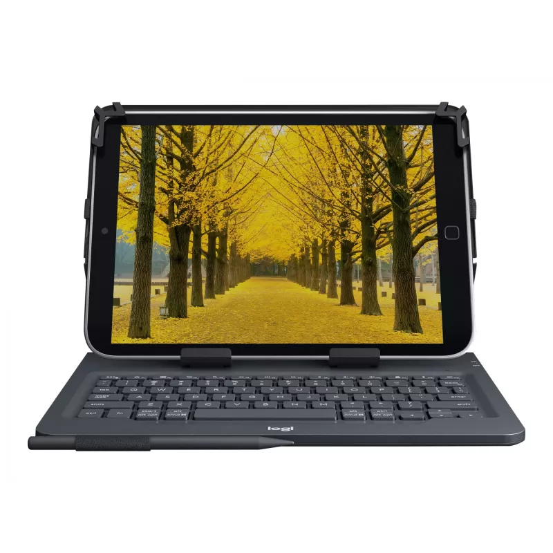 Logitech Universal Folio mit integrierter Tastatur für 9-10 Zoll Tablets QWERTY Italienisch