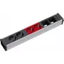Power Distribution Unit Bachmann 912.025 4 AC Outlets Schwarz Rot