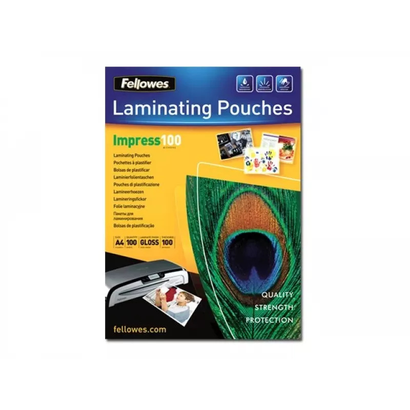 Laminierfolien GLÄNZEND/A3 100 100STK 5351205 Fellowes