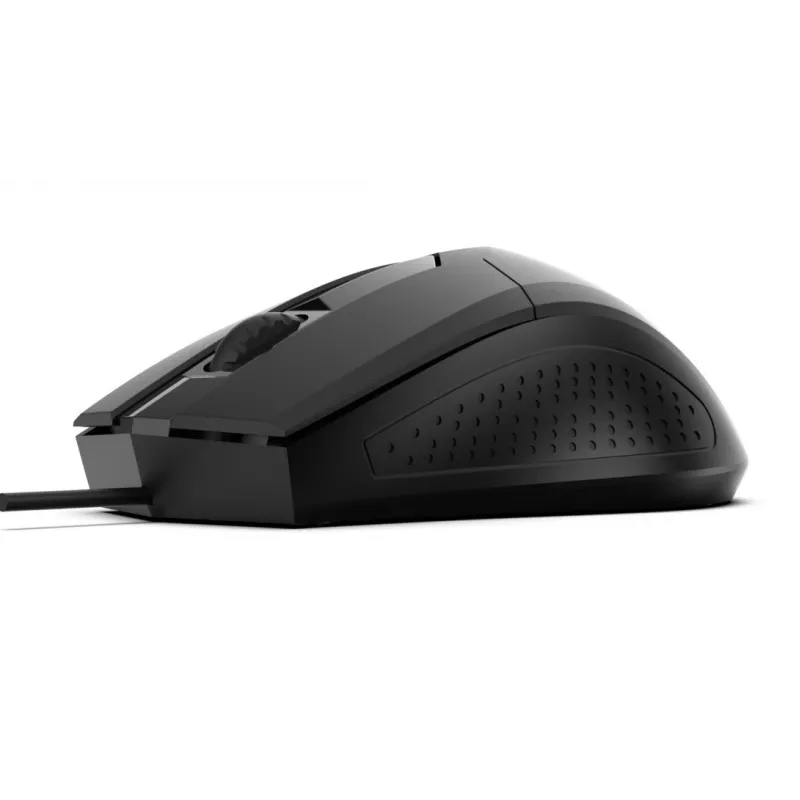 Focus USB Optische Maus, 1200DPI 3 Tasten und Scrollrad, Empfindlichkeit 125Hz, Kabel 1,8m, Gewicht 66g