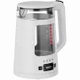 AENO Wasserkocher EK6: 1850-2200W, 2L, Strix, quadratische Form, transparenter Deckel, hochbeständiges Glas, LED-Beleuchtung, automatische Abschaltung, Trockengehschutz