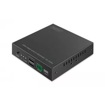 Receiver Digitus HDMI Fiber KVM IP Receiver 4K/60Hz Kabelgebunden USB