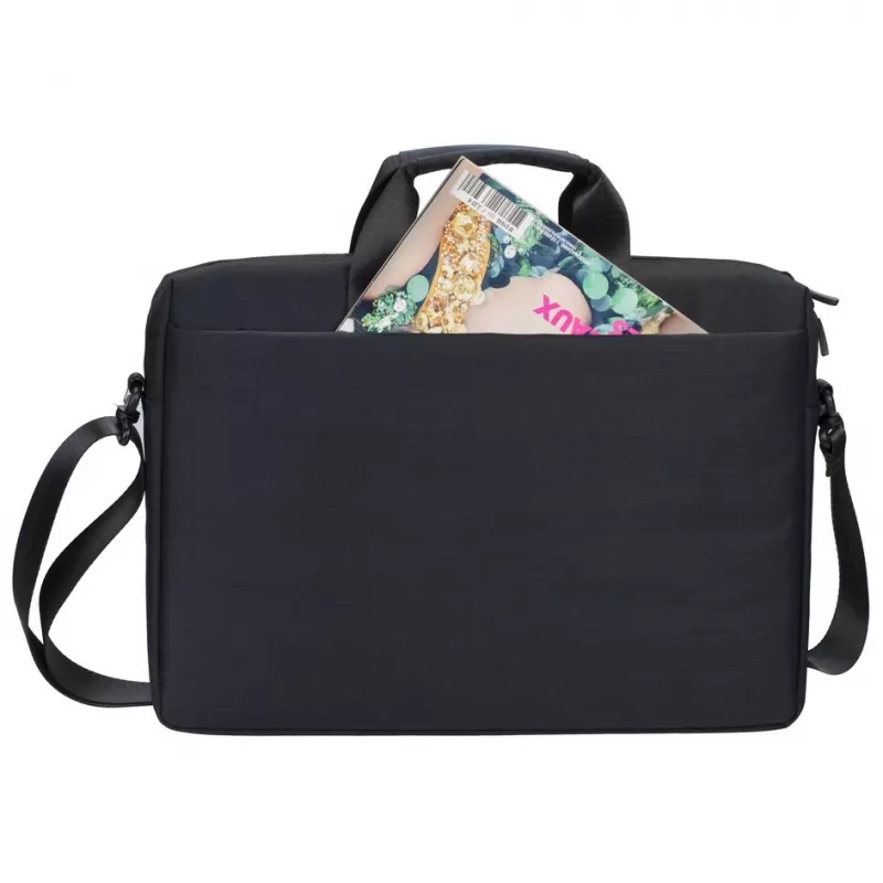Umhängetasche Rivacase Biscayne 39,6 cm (15,6 Zoll) Schwarz