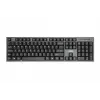 IBOX Desktop Kit Pro kabelloses Tastatur- und Maus-Set, QWERTY Full-Size 104 Tasten, 2,4 GHz, 1200 DPI, schwarz