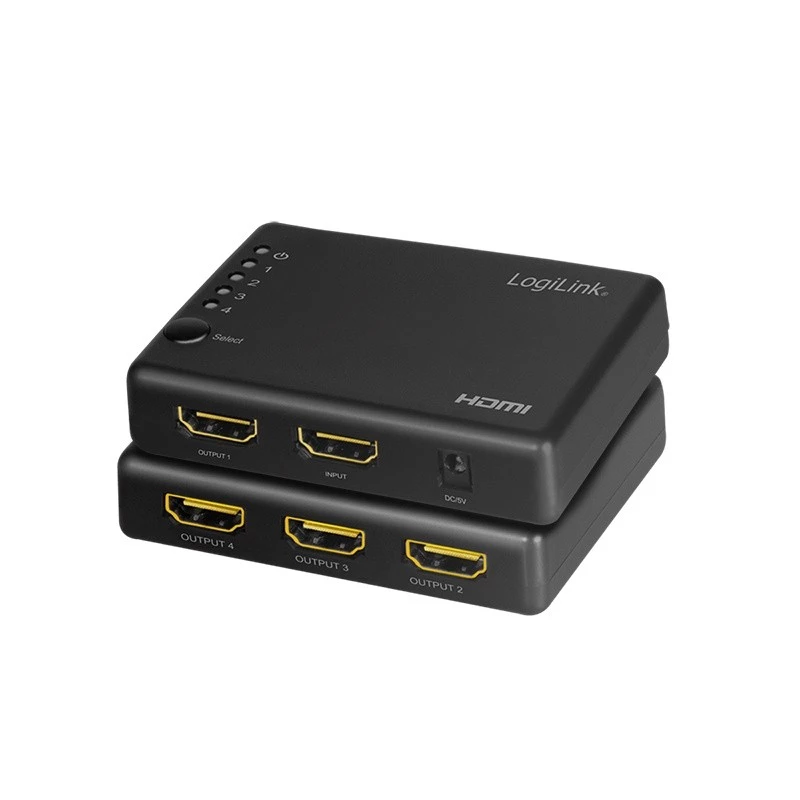 HDMI-Splitter 1x4-Port, 4K/30Hz