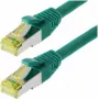 Netzwerkkabel Helos Cat 6a S/FTP 1,5 m Grün