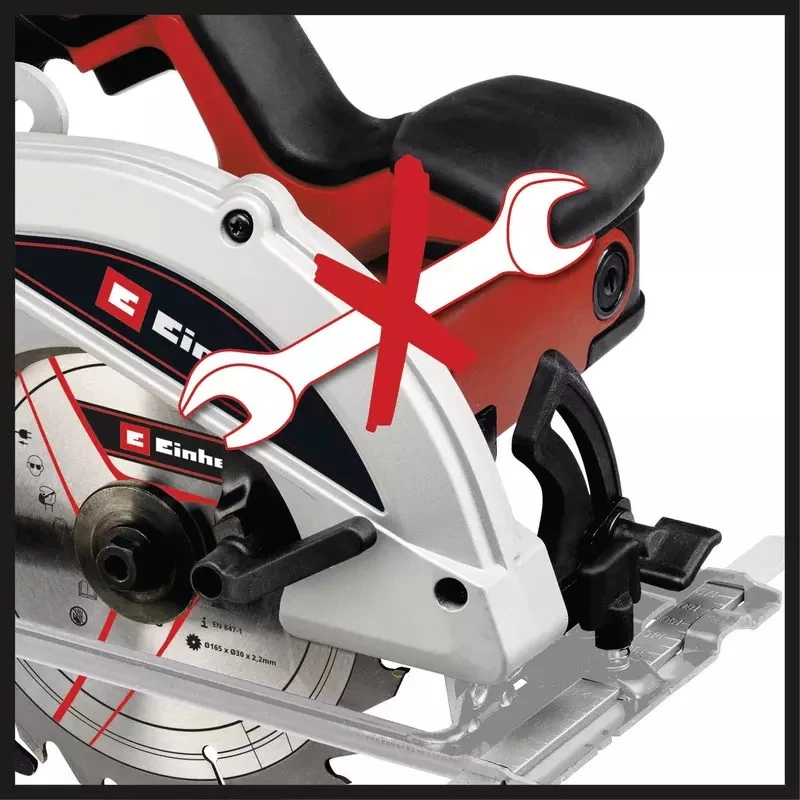 Säge Einhell TC-CS 1250 16,5 cm Schwarz Rot