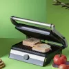 Elektrogrill Jata JEGR1596 2000W mit Antihaft-Kochfläche