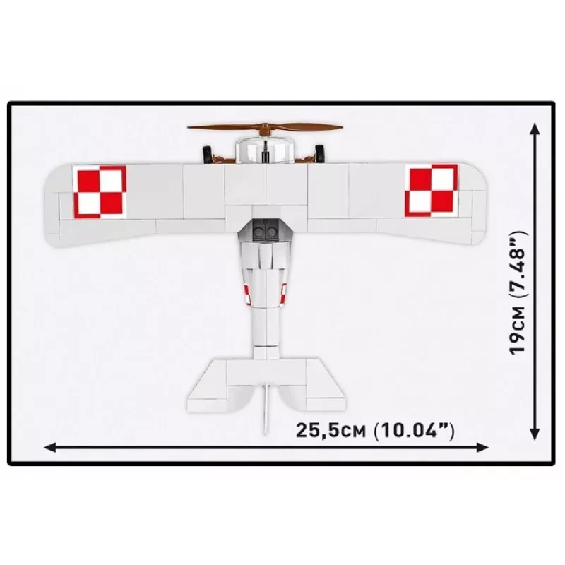 Cobi Bausteinset Nieuport 17 C.1 274-teiliges Modellbauset