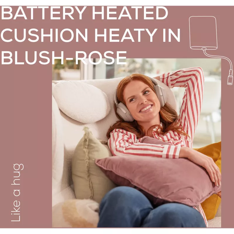 Beurer HK 77 Heaty blush-rose Lavendel Samtbezug (20074)