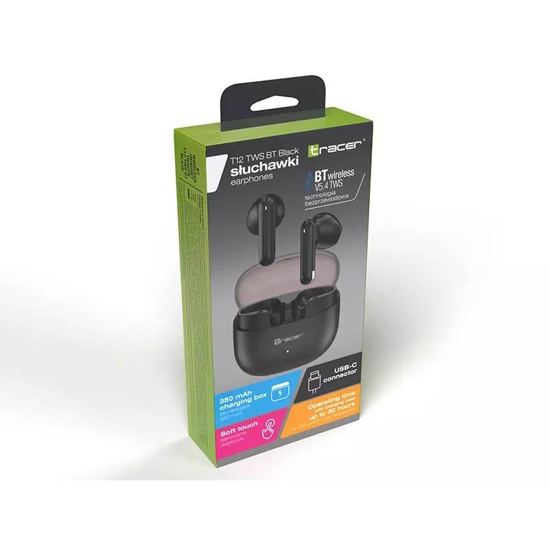 Tracer 47783 T12 TWS BT Schwarz
