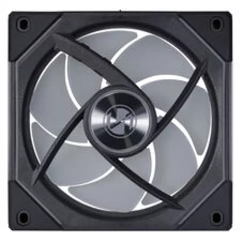 LIAN LI UNI FAN SL-INF 120 ARGB PWM Gehäuselüfter-Pack, 4 Lüfter, Schwarz