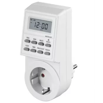 Microconnect GRUTIMER1 Zeitschaltuhr Weiß Tages-/Wochentimer