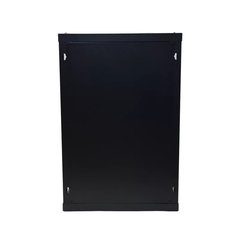 Wandmontiertes Rack Extralink Rackmount-Schrank 18U 600x600 Schwarz Schlüsselschloss