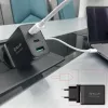 Wandladegerät Tellur TLL151451 65W, 3-Port (2x USB-C, 1x USB-A)