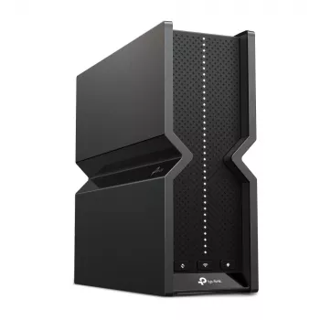 TP-Link Archer BE9300 Tri-Band-Wi-Fi-7-Router, Wi-Fi 7 (802.11be), Tri-Band (2.4 GHz / 5 GHz / 6 GHz), Ethernet LAN, Schwarz, Tischrouter